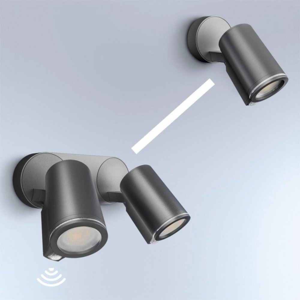 Steinel No Led Strahler Spot Duo Sc Ant Sensor Connect