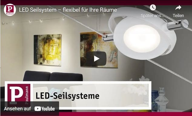 Seilsysteme LED online kaufen Lichtsysteme Seillampen