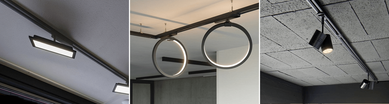 3-Phasen Stromschiene 2m, Weiss - Stromschienen-System - Art Of LED