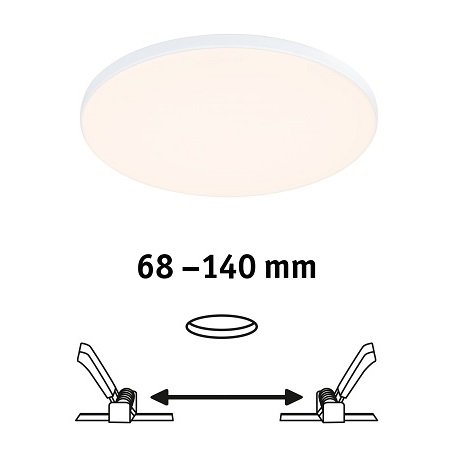 79945 & --> IP44 online Edge LED Leuchten 3000K Einbaupanel Lampen dimmbar Veluna Paulmann 160mm Weiß » kaufen