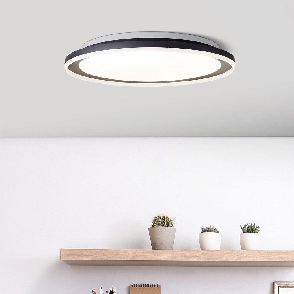 Pederson LED & schwarz Deckenleuchte Leuchten CCT 55cm online im Lampen AG kaufen G99754-06 Brilliant --> Leuchten