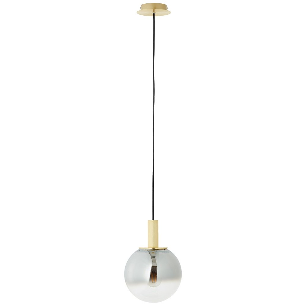 online rauchglas Leuchten Brilliant im & kaufen Lampen --> gold 99599-16 Leuchten Shop Gould Pendelleuchte E27