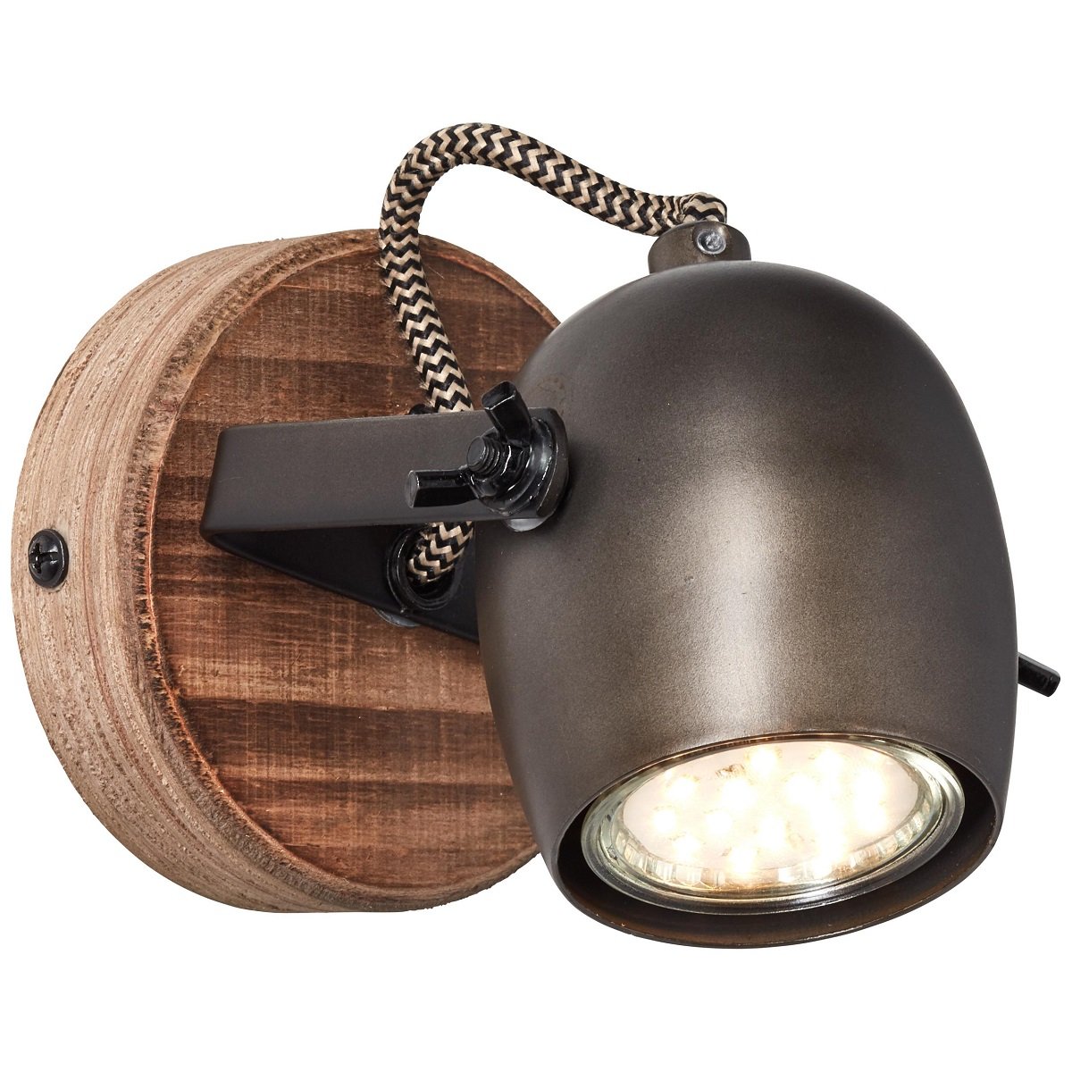 Brilliant Leuchten No. 87510-46 für & stahl --> GU10 kaufen Beleuchtung online Tool Lampen schwarz Wandspot Leuchten »