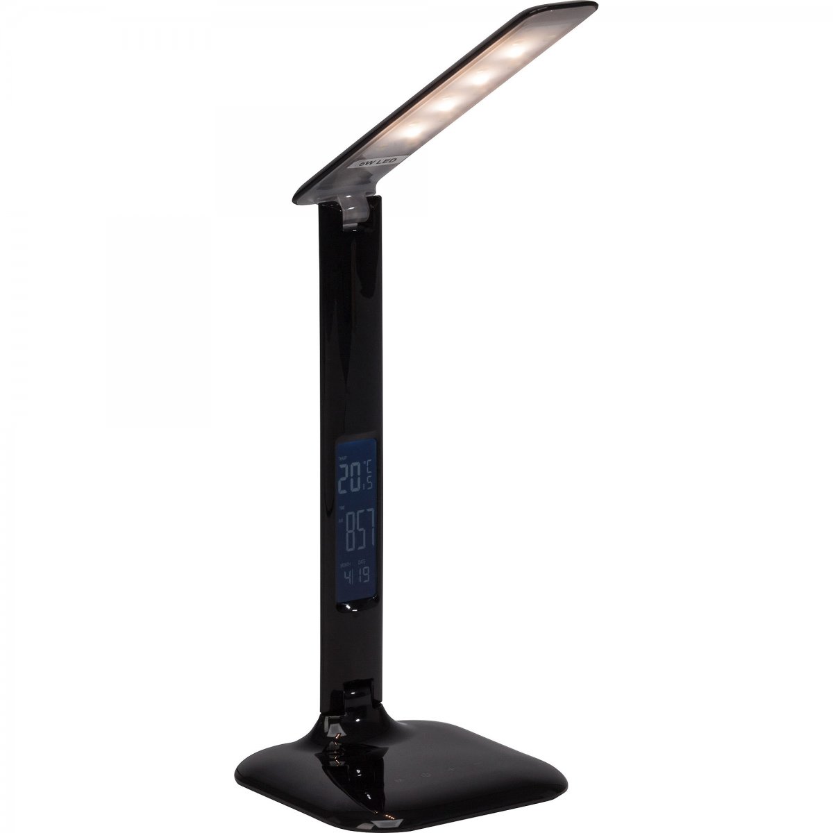 schwarz Schreibtischleuchte Touchdimmer LED kaufen Leuchten & Leuchten online G94871-06 Glenn No. --> Lampen Brilliant