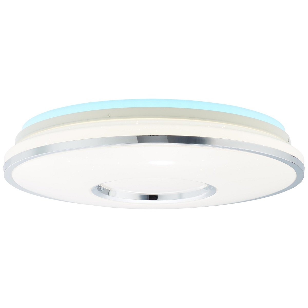 Brilliant Leuchten G97044-58 Visitation 49cm --> LED Deckenleuchte im online weiß & No. Leuchten kaufen Lampen silber