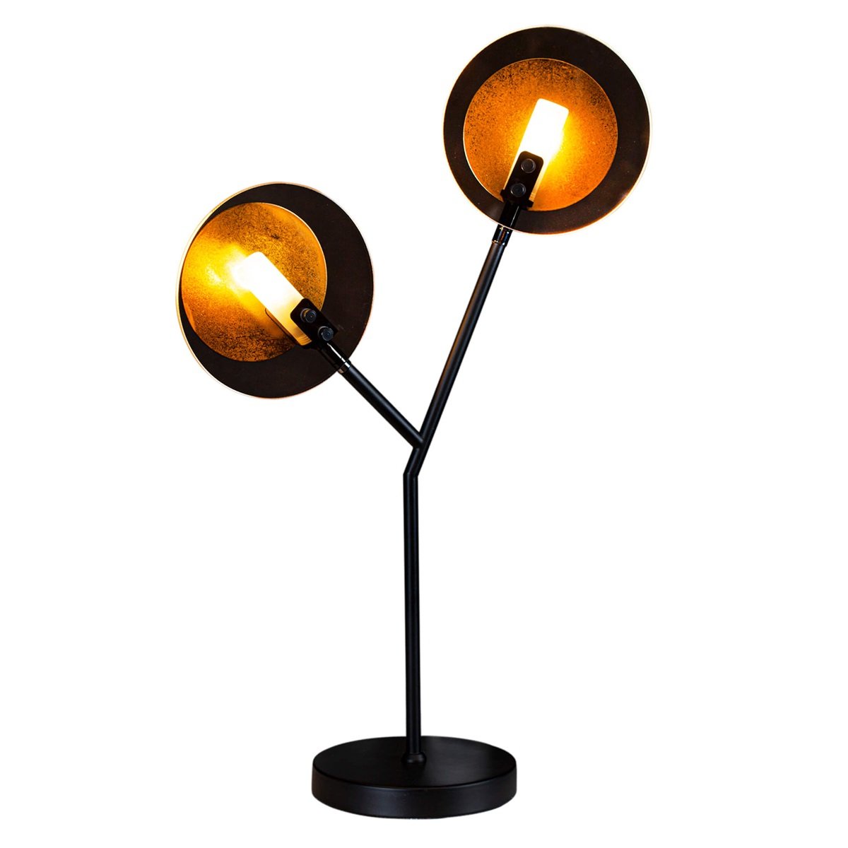 By Rydéns Glas Beleuchtung Tischleuchte 4002610-4002 schwarz --> Leuchten online 59cm Metall Turno » kaufen Lampen 
