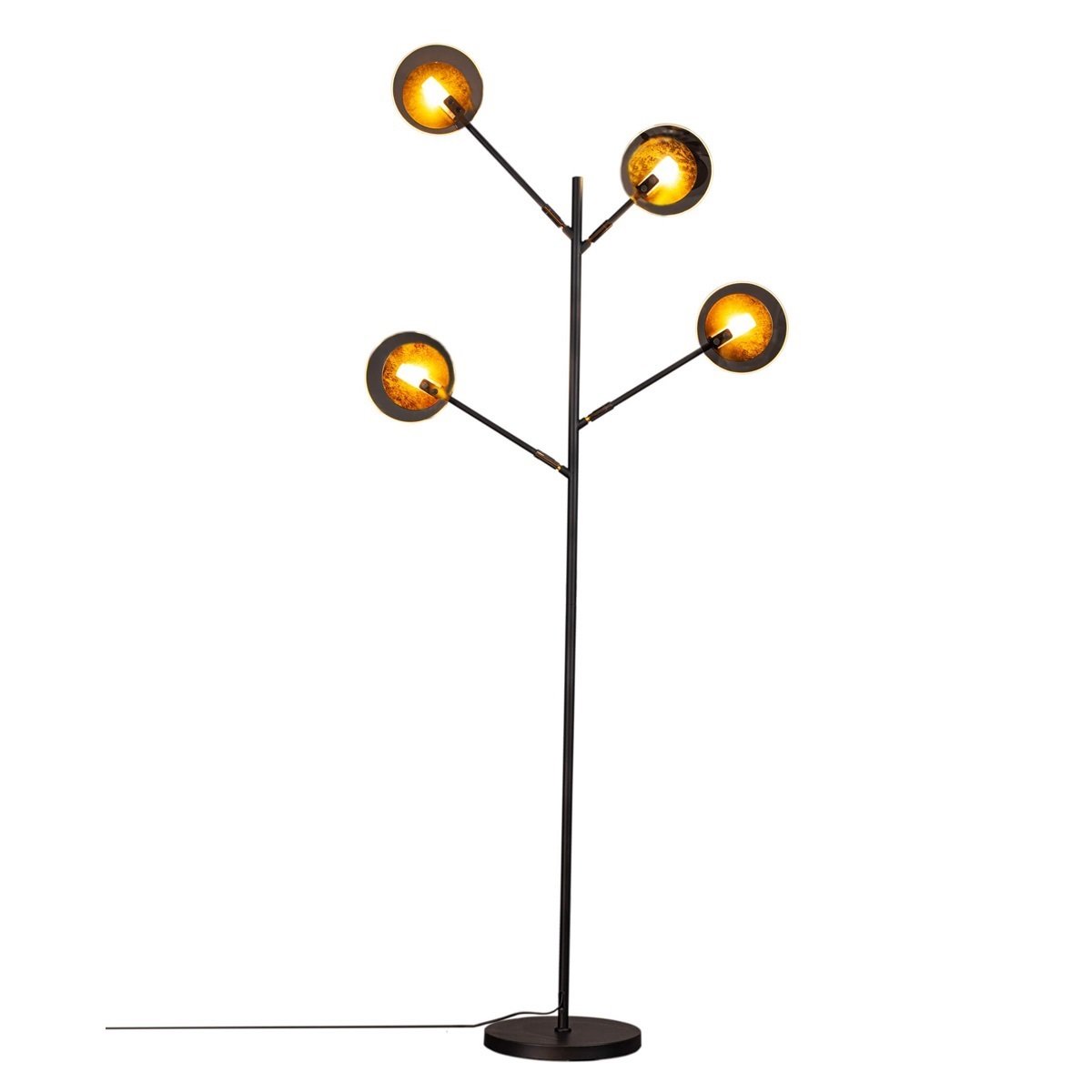 Leuchten --> Glas & online Beleuchtung für Turno schwarz Stehleuchte Rydéns » Metall 4100960-4002 Lampen By kaufen
