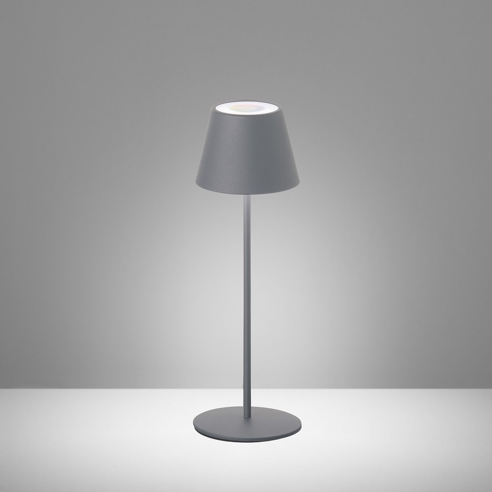 --> easy 850212 kaufen Cosenza Tischleuchte FHL sandgrau LED Shop RGBW online & Aussenleuchte Leuchten Lampen im