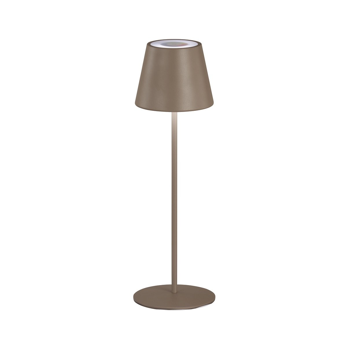 FHL easy 850353 LED Leuchten online Cosenza kaufen --> Lampen im Akku Tischleuchte grau-braun RGBW Shop 