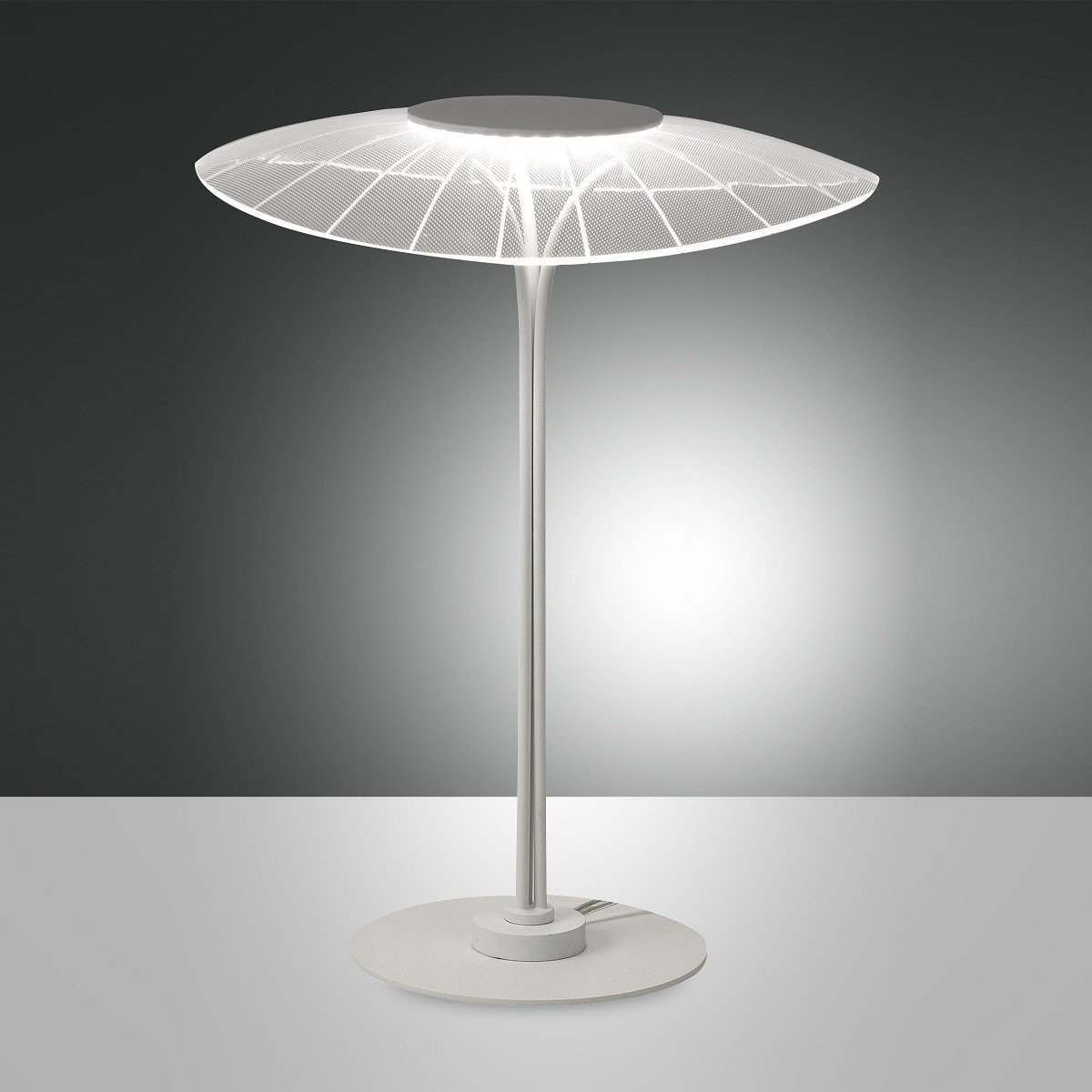 Fabas Luce 3625-30-102 --> Touchdimmer kaufen Shop im online & Vela mit Leuchten weiß Tischleuchte Lampen