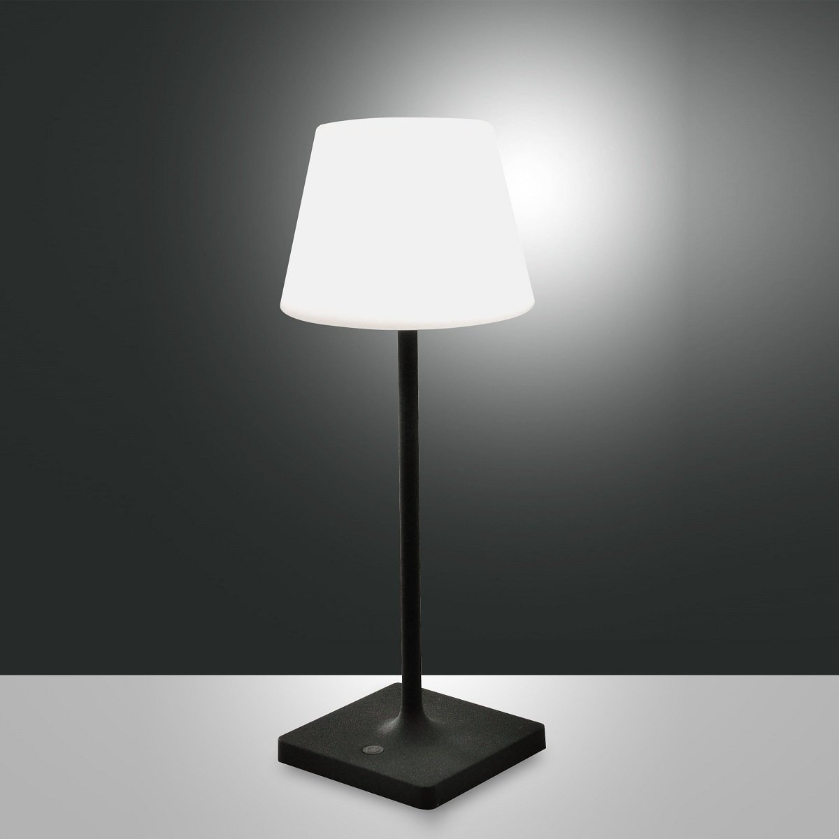 Tischleuchte LED Lampen Fabas online im Adam kaufen dimmbar Shop Akku 3701-30-350 Luce --> 3000K dunkelgrau Leuchten &