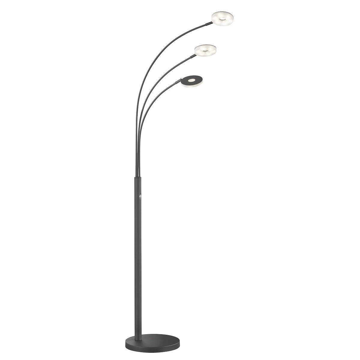 LED Honsel Lampen --> tunable 40400 sandschwarz im & Stehleuchte 3-flammig white Leuchten kaufen Dent online & Fischer