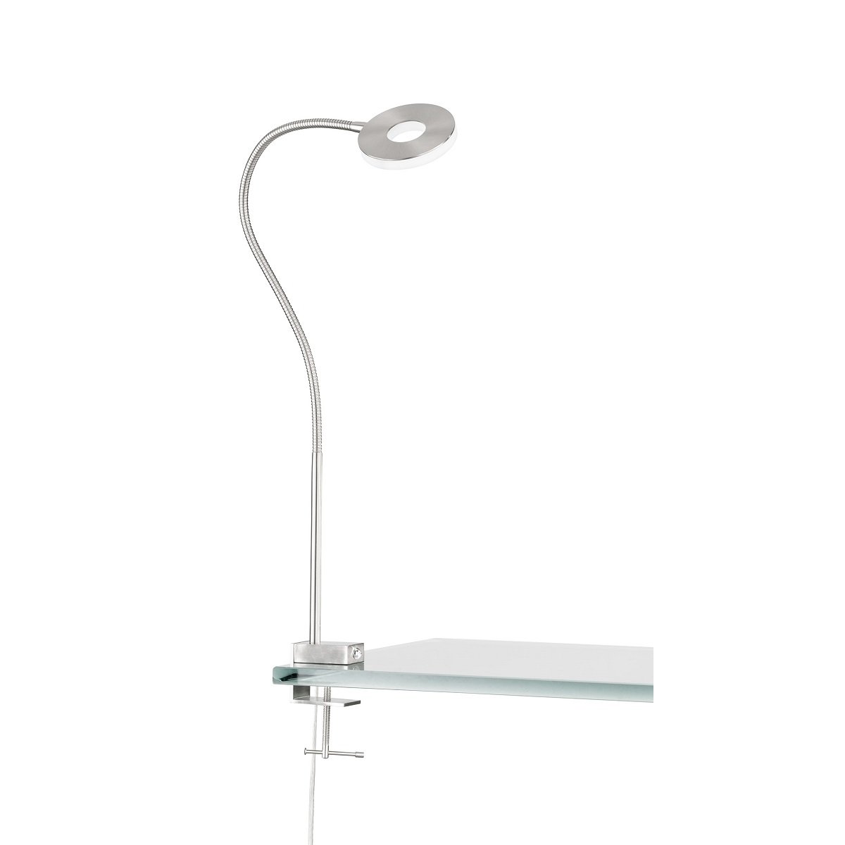 Fischer & Honsel 50414 LED --> matt kaufen im Klemmleuchte Leuchten white online Lampen Jax Nickel tunable & Shop