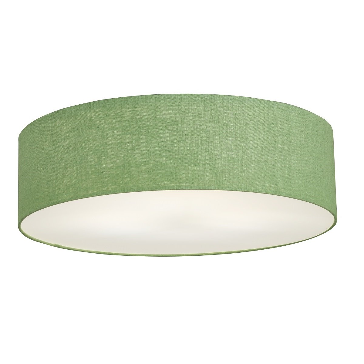 Fischer & Honsel 70789 Stoffschirm --> Lampen Loft-Modular grün Leuchten SHINE im 50cm Leinen online kaufen 2 Shop 