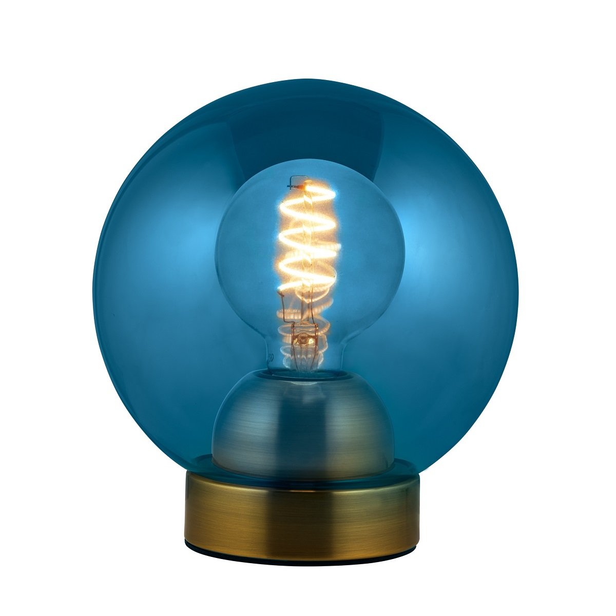 Bubbles blau 18cm Shop --> Tischleuchte Design online Lampen & Leuchten 743261 im Halo E27 kaufen