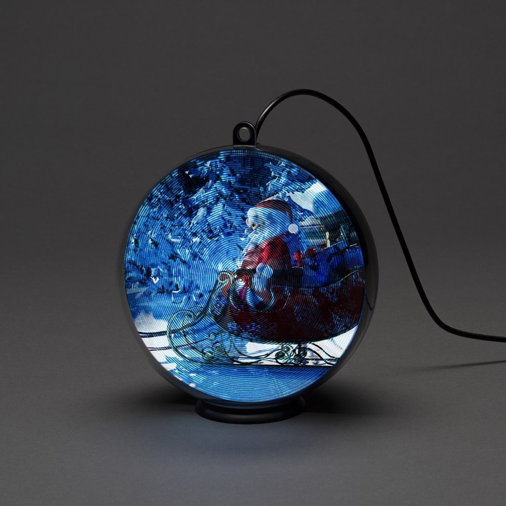 KONSTSMIDE No. 1560-700 3D Hologrammkugel Shop Leuchten --> im Winterlandschaft & Lampen online kaufen 15cm