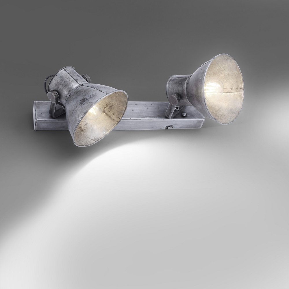 Leuchten Direkt 11481-77 kaufen Samia 2-flammig & Zuhause --> Wandleuchte eisen für online Beleuchtung » Lampen Leuchten