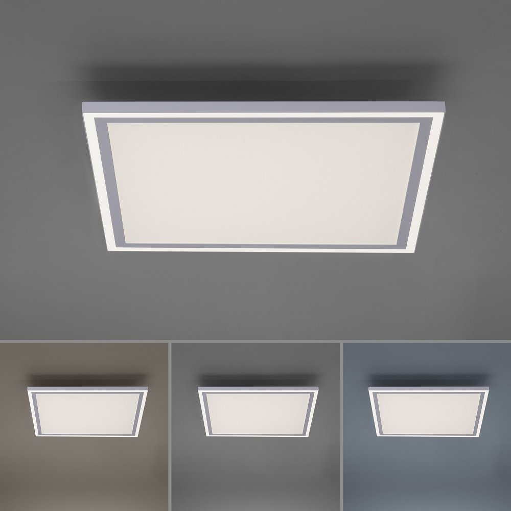 im Edging Leuchten 46x46cm Shop LED kaufen Leuchten Direkt --> Lampen Panel eckig weiß online & 14851-16