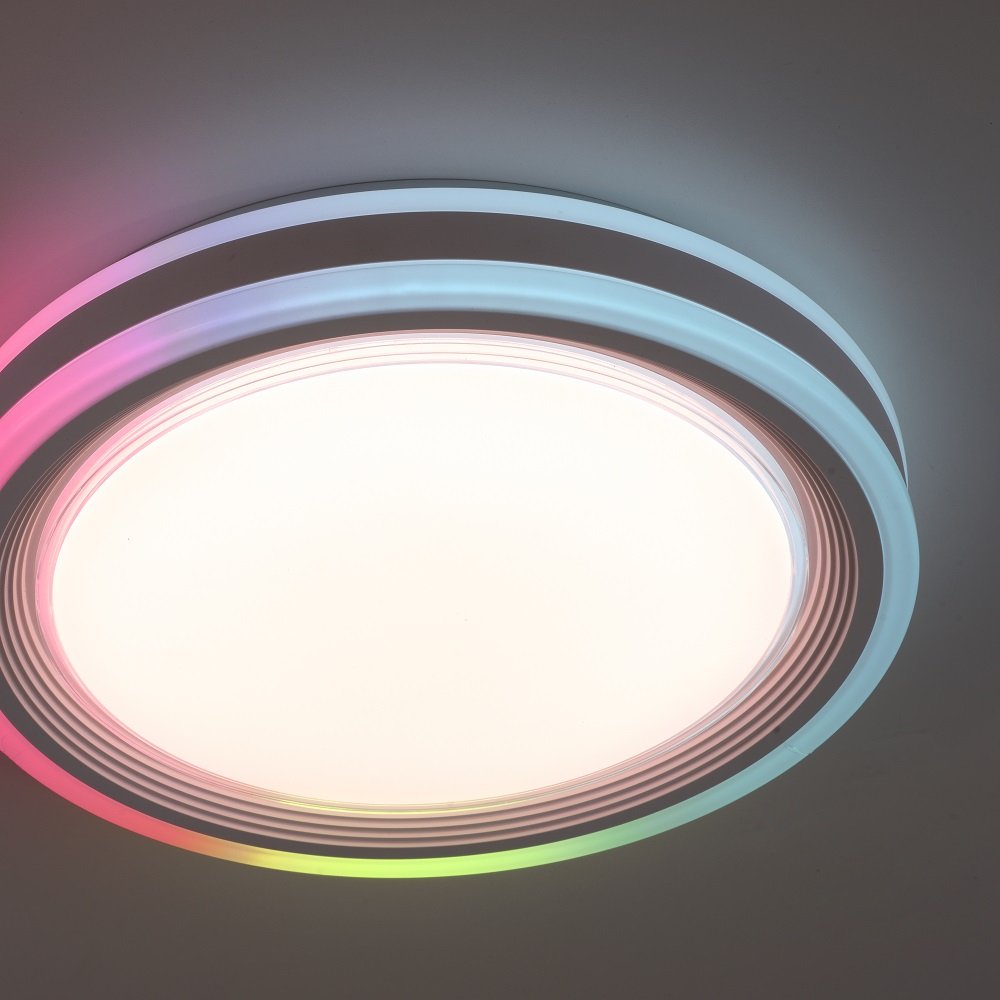 Leuchten Direkt 15152-16 SPHERIC CCT kaufen LED im & Leuchten RGB Deckenleuchte Lampen 40cm Shop Rainbow --> online