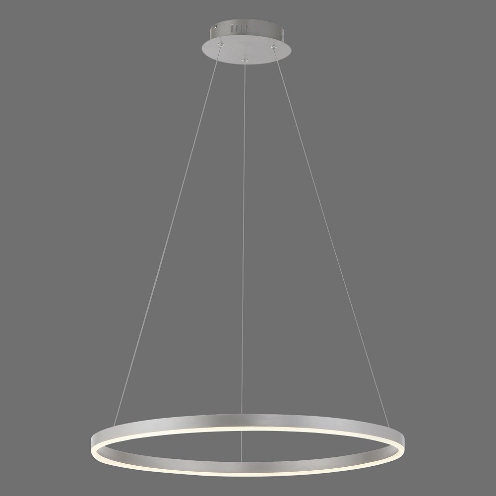 Leuchten Direkt 15394-95 dimmbar Aluminium --> RITUS 60cm kaufen im Leuchten Lampen online LED Pendelleuchte & rund