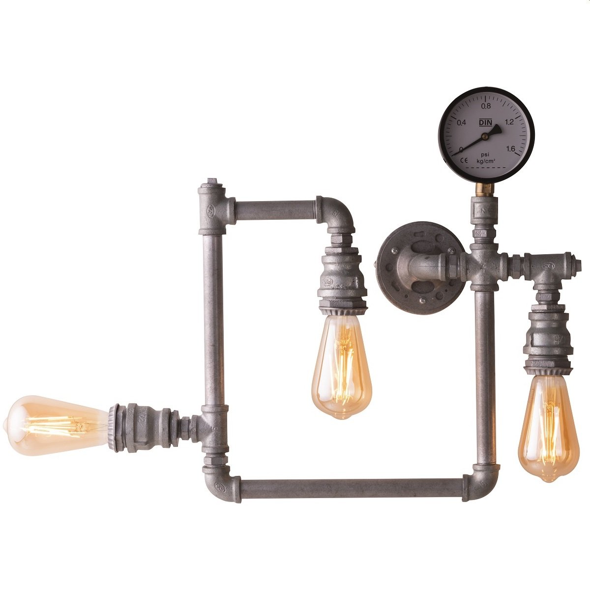 Luce Design Amarcord PL3 ZN Leuchten online Shop --> 3-flammig Light Wandleuchte Lampen kaufen ECO im & zink