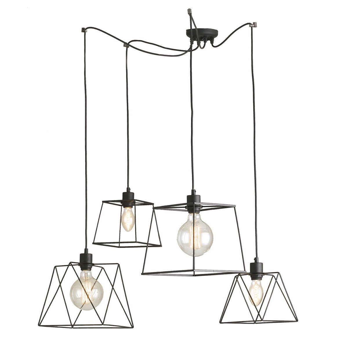 Luce Design Brooklyn Lampen ECO Pendelleuchte online Light S4 4-flammig & Leuchten im kaufen Shop 