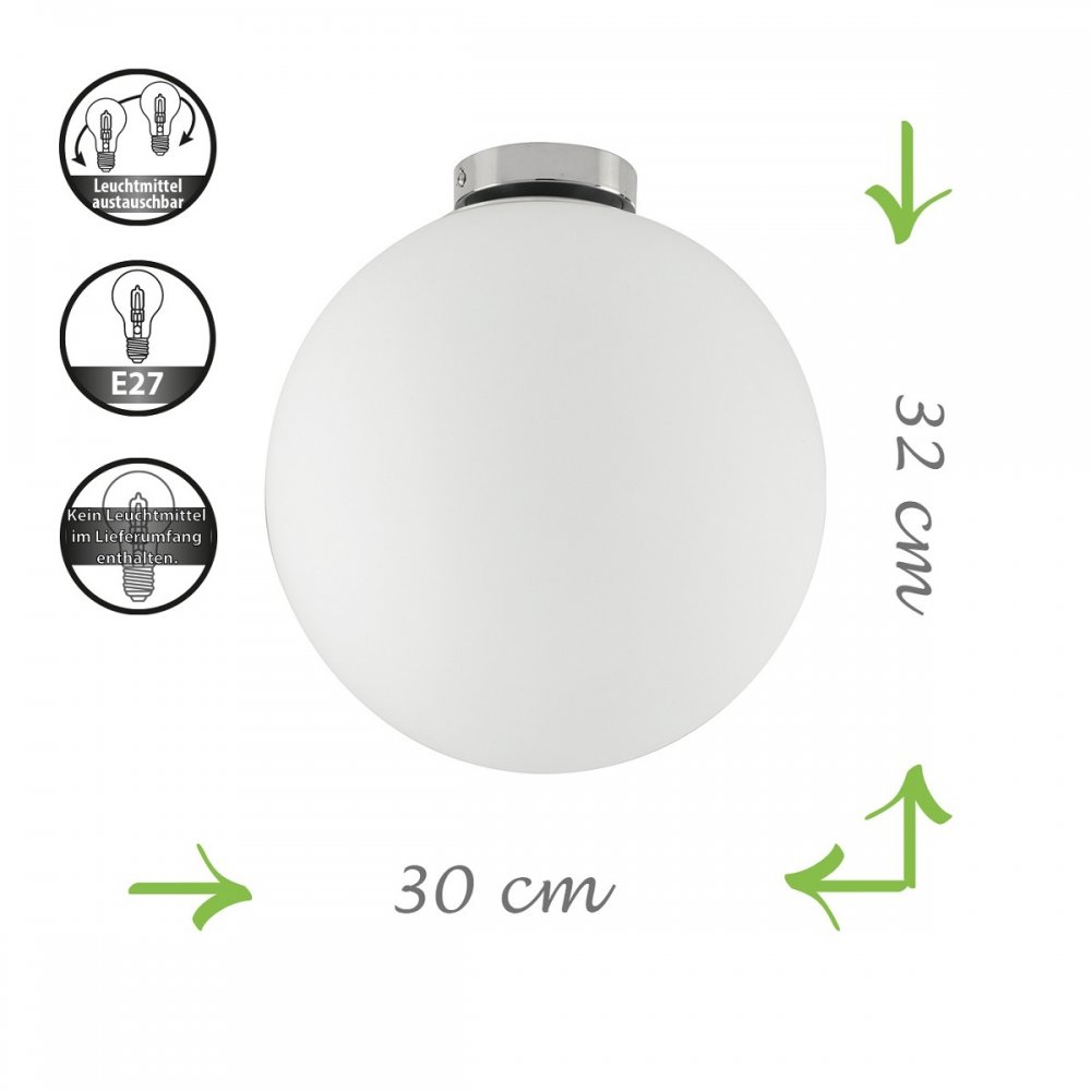 Luce Design City Lamp PL30 Beleuchtung BCO --> & Deckenleuchte kaufen » 30cm 1-flammig ECO online Light Leuchten Lampen
