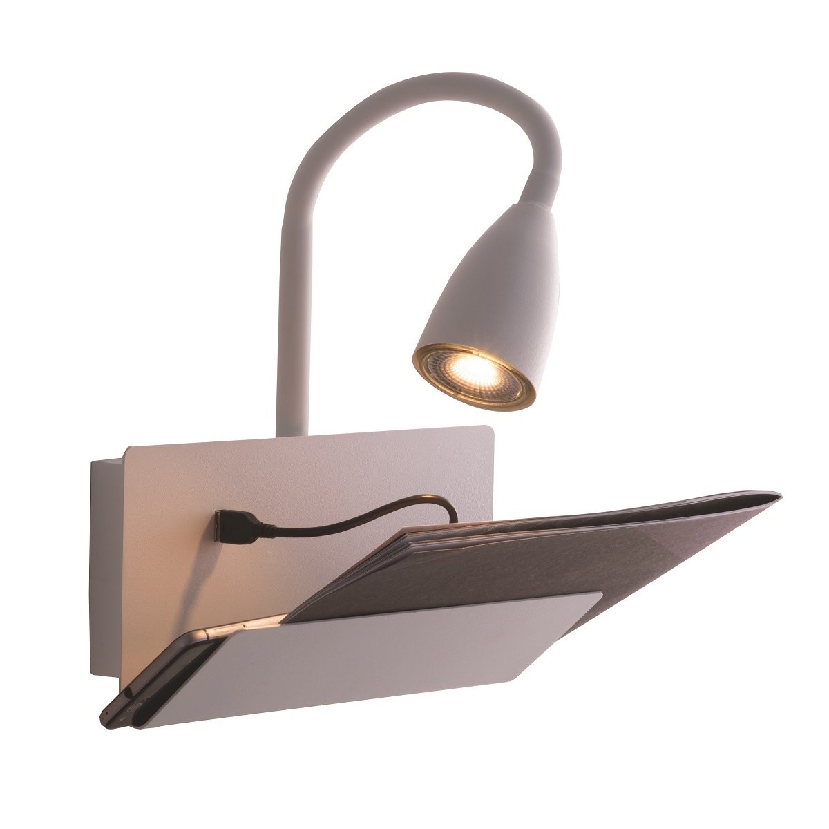 Luce Design Wandleuchte BCO online » AP Light weiß Leuchten 1-flammig für Gulp --> Lampen kaufen ECO & Beleuchtung