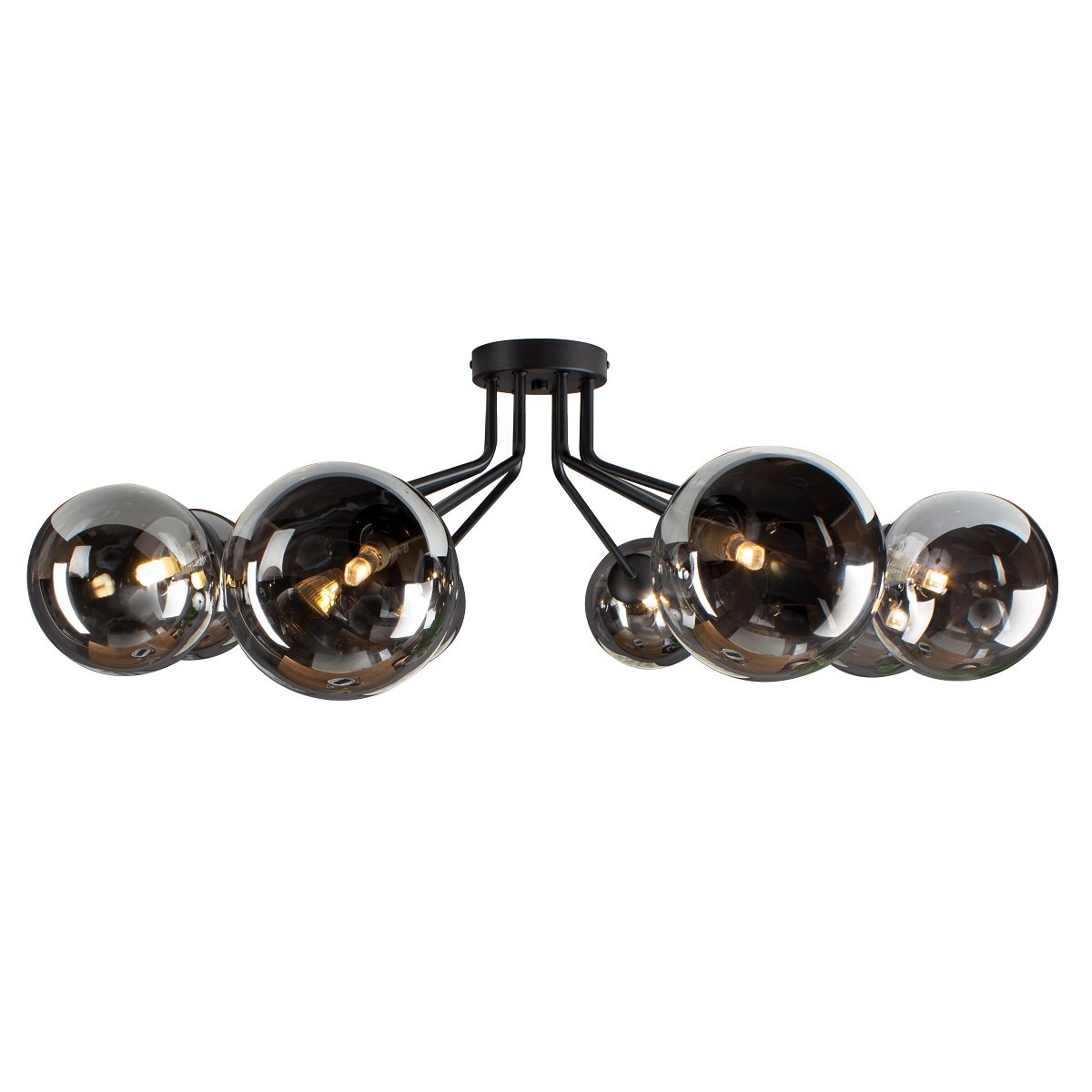 kaufen Luce ECO Neptun Design Lampen Leuchten PL8 online --> Nero Light 9120 8-flammig Deckenleuchte im Shop &