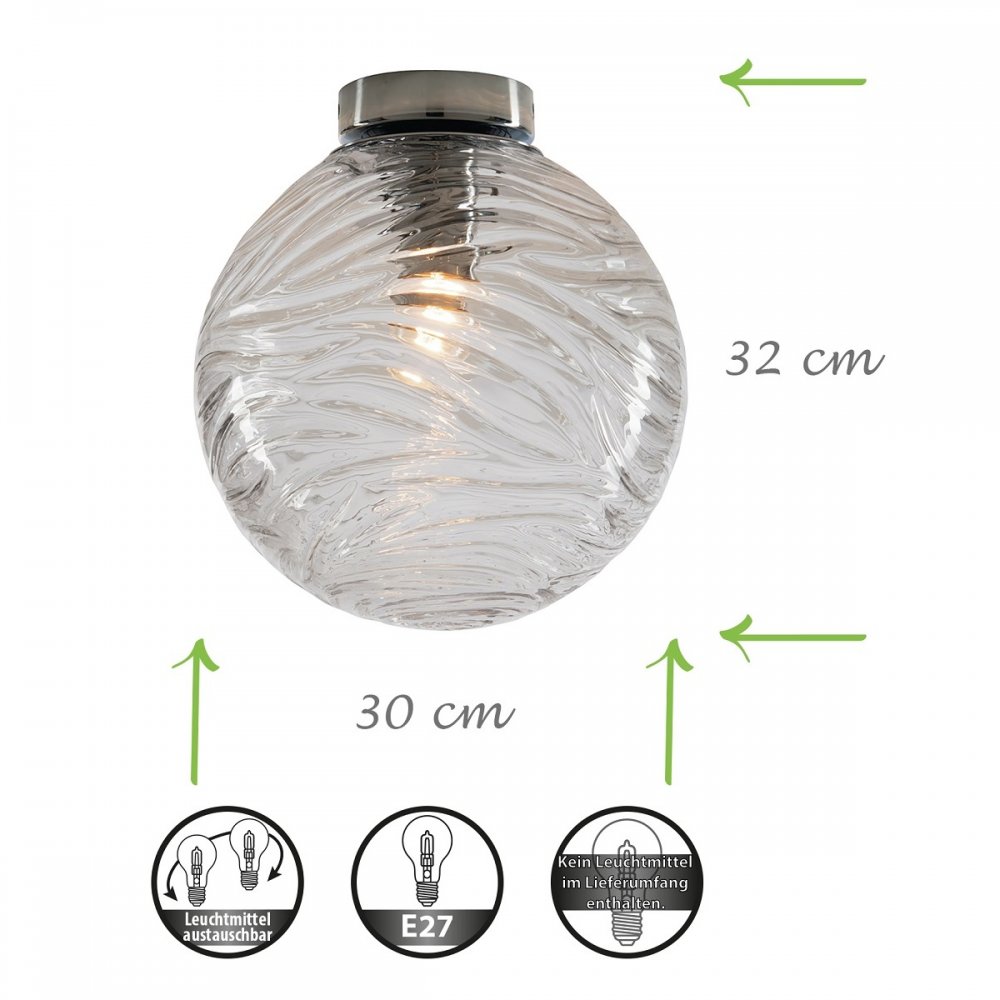 Luce Design Deckenleuchte für G Light Leuchten kaufen » & Beleuchtung Lampen Nereide ECO PL30 1-flammig --> online TR