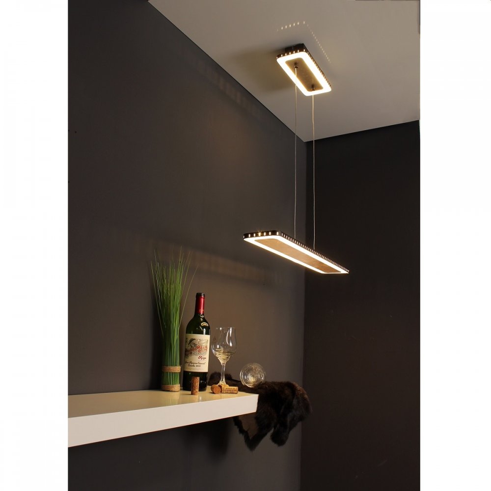 Design gold Lampen Solaris im kaufen S Pendelleuchte online 2-flammig & Shop LED Leuchten 9052 ECO Light --> Luce