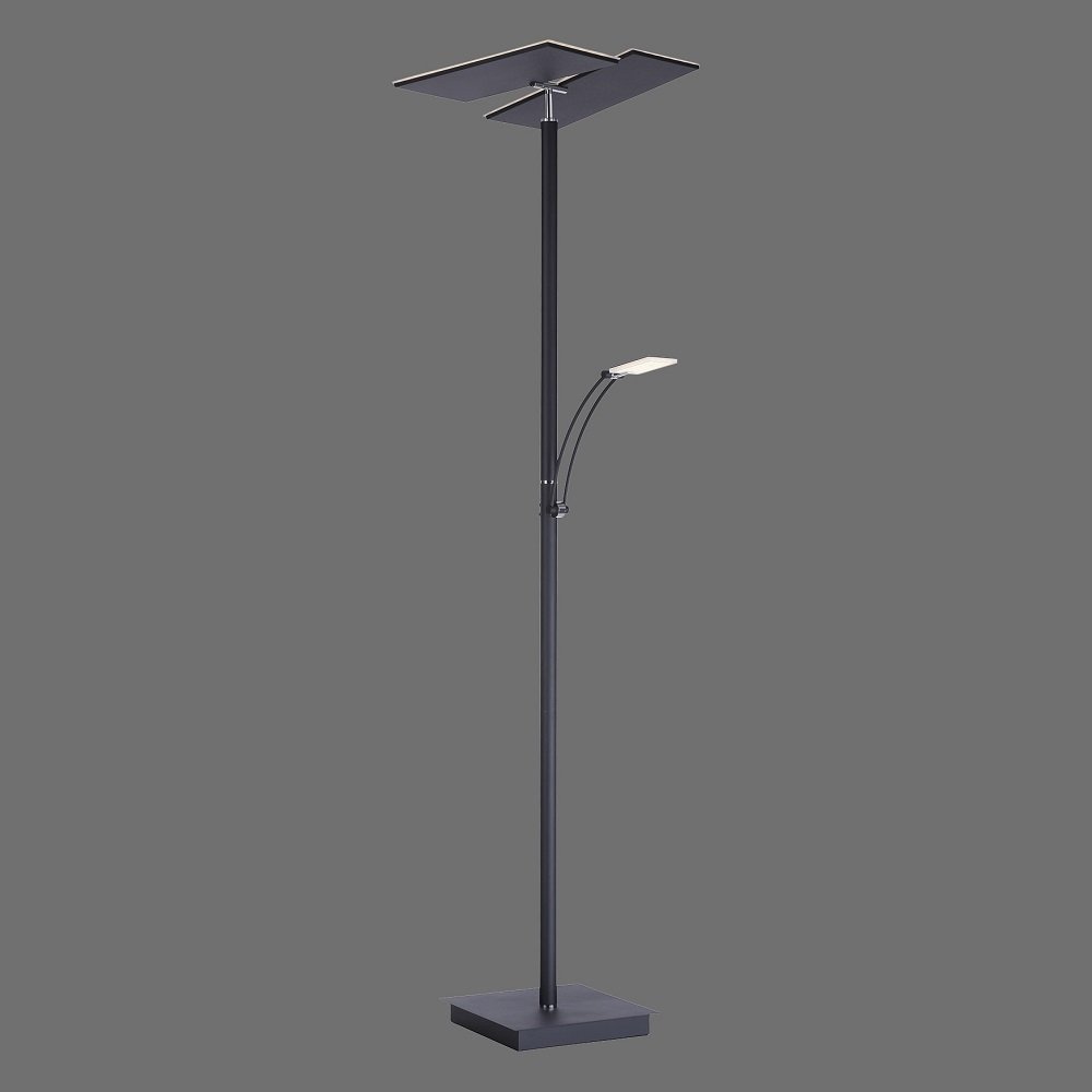 LED Lampen dimmbar mit Stehleuchte & Shop Neuhaus im online kaufen --> Paul Lesearm ARTUR Leuchten 687-13 anthrazit