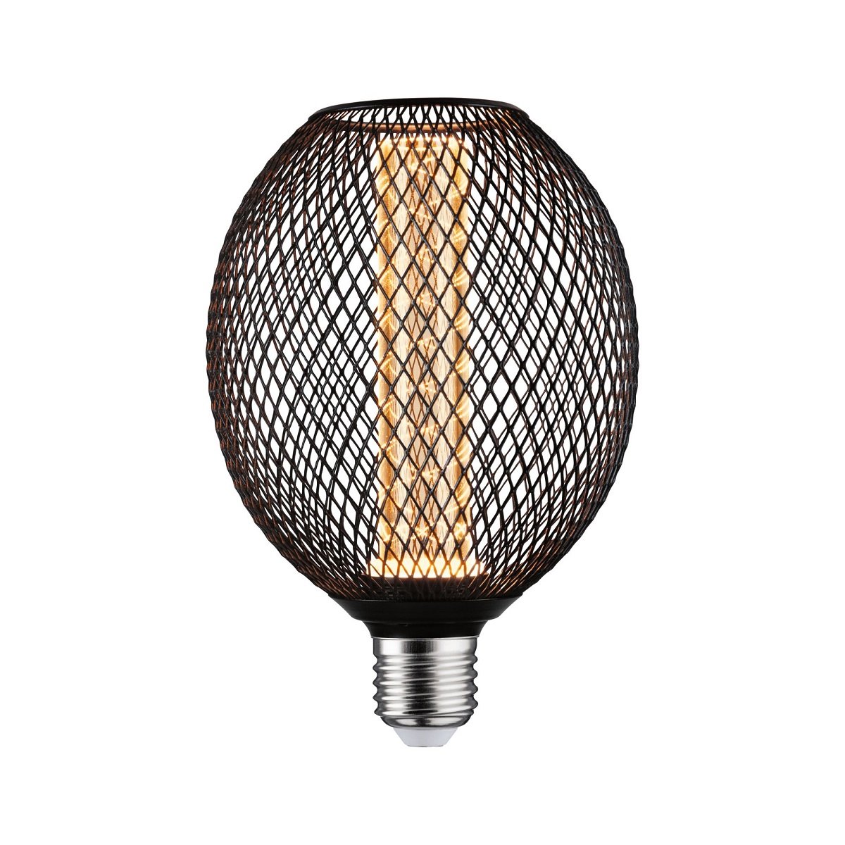 Paulmann 29087 LED Lichtquelle Globe im Goldlicht Lampen Spiral online Metall schwarz Shop Leuchten E27 kaufen --> 