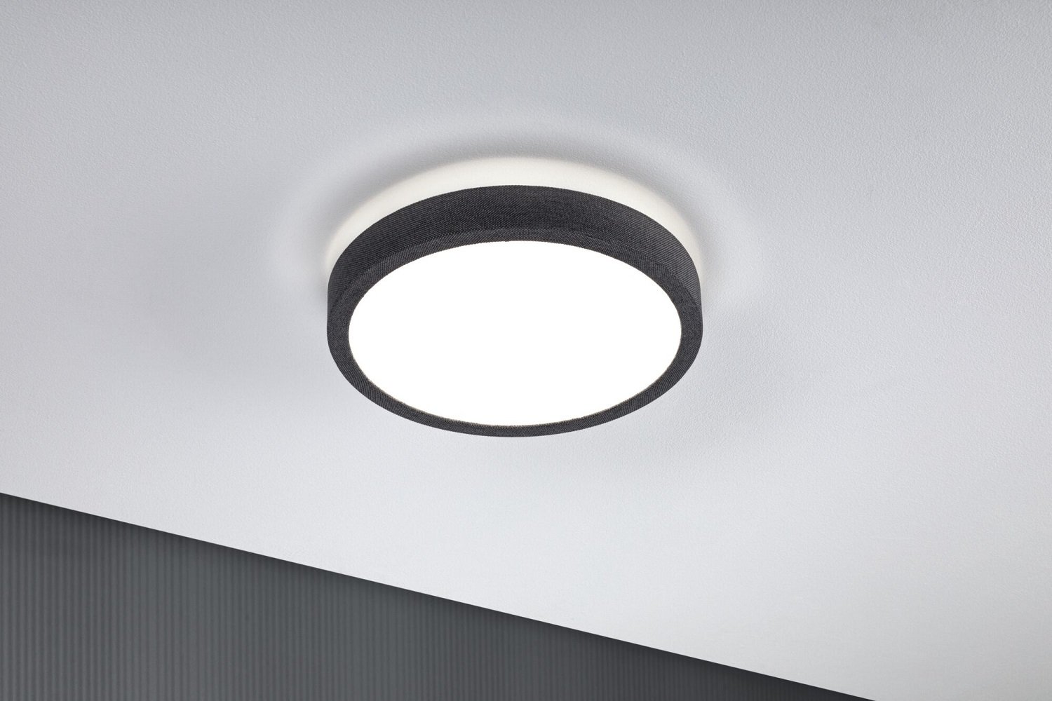 Paulmann 71055 LED Panel Cosara 4000K Dunkelgrau --> & Leuchten Lampen rund Shop IP44 300mm kaufen online im