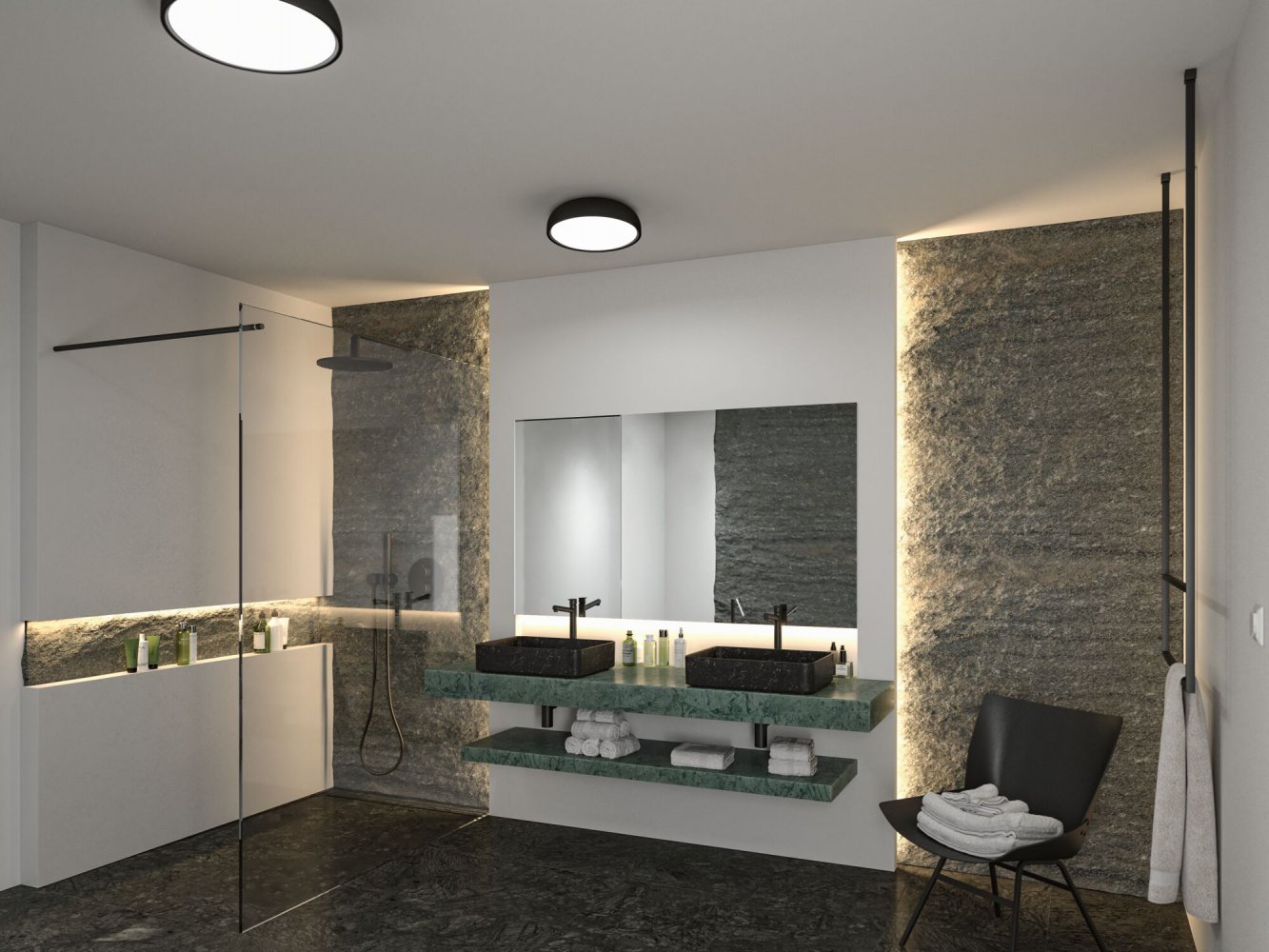 Oka Deckenleuchte Bathroom IP44 online White Schwarz matt Leuchten --> Paulmann Switch 71084 & Lampen Selection LED