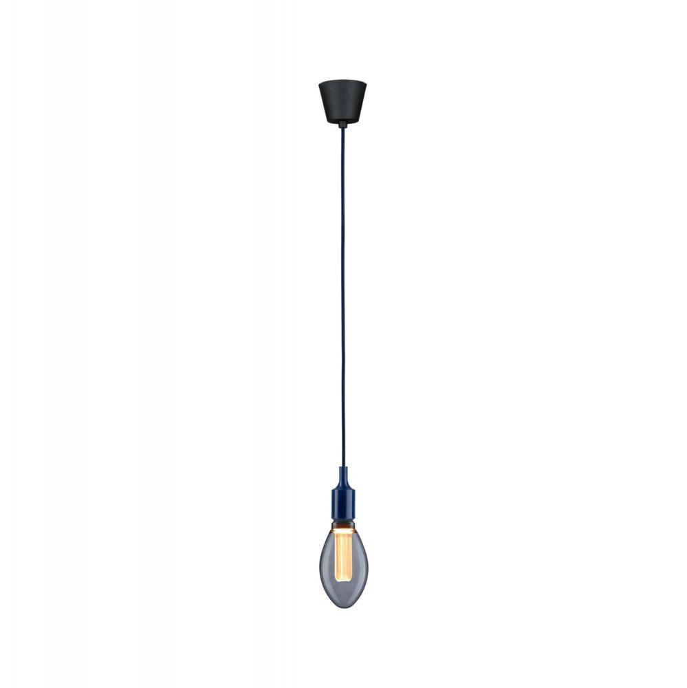 Paulmann 78430 Pendelleuchte Ketil Nachtblau Leuchten 60W E27 max. im Shop Lampen --> online & kaufen