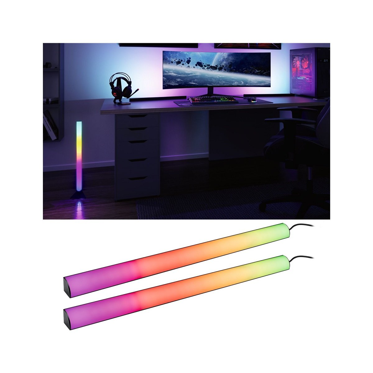 Lightbar RGB EntertainLED & online im Shop Dynamic 60cm 78879 Lampen --> 2erSet kaufen Leuchten Paulmann
