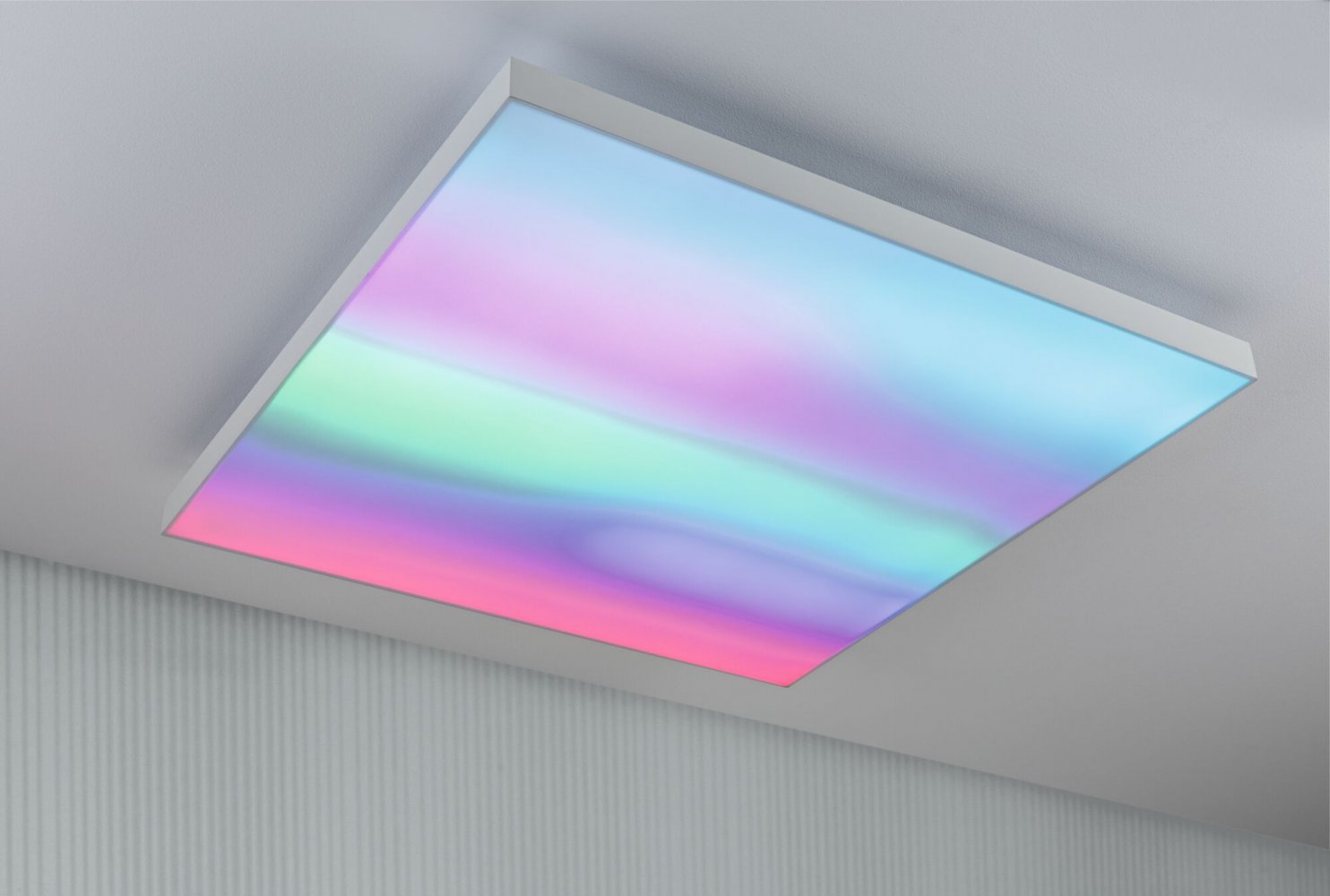 Paulmann 79906 kaufen Shop online Leuchten Lampen Velora LED --> im dynamicRGBW & Rainbow weiß 595x595mm Panel