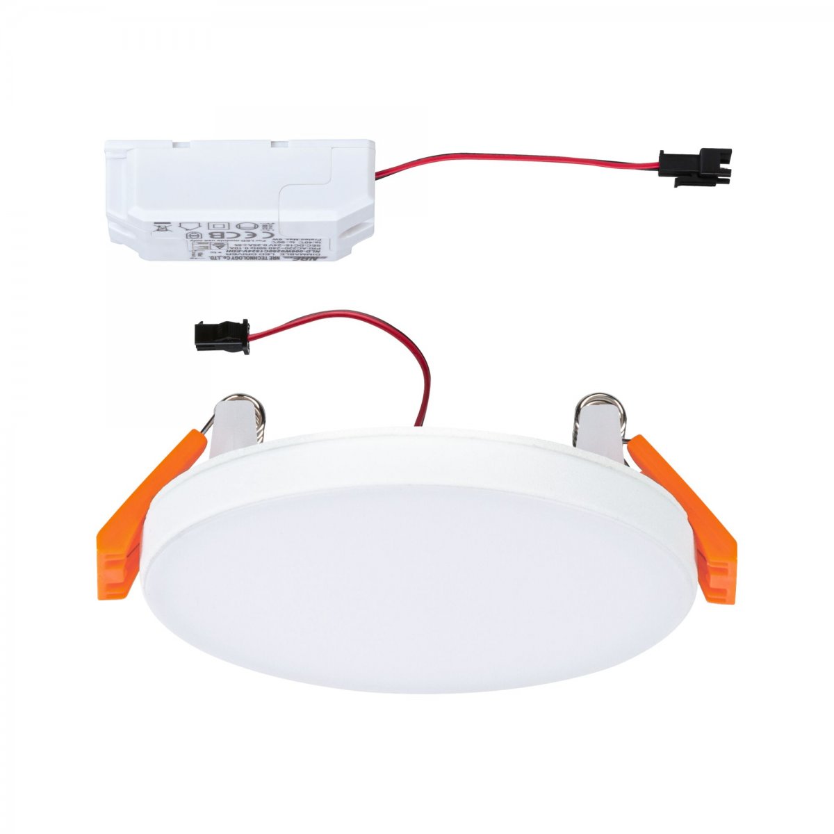 online Shop Paulmann & Lampen Einbaupanel 4000K 90mm Leuchten Edge kaufen Weiß im LED --> dimmbar 79950 IP44 Veluna