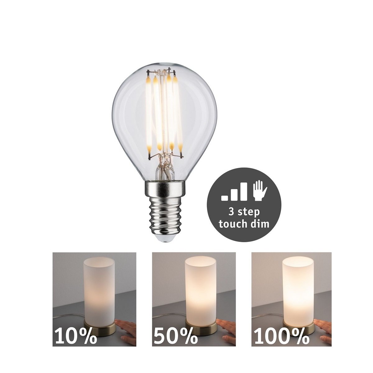 2.700K No. dim Paulmann & Tropfen im Shop LED touch E14 --> online Lampen Leuchten kaufen 28739 5W
