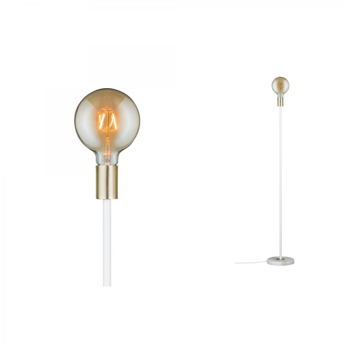 Weiß, Nordin kaufen Lampen Neordic & 79615 für Gold Paulmann online --> No. Beleuchtung Leuchten » Stehleuchte matt