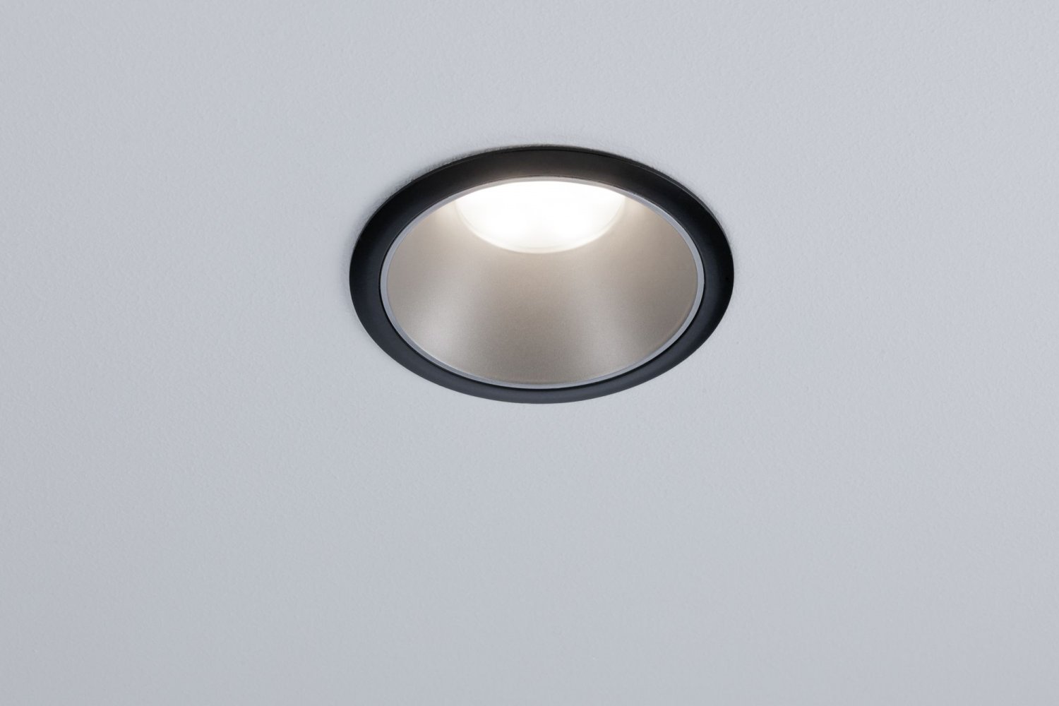 Paulmann No. dimmbar LED 93408 Leuchten online Silber & 3-Step Schwarz Einbauleuchten 2700K Cole --> Set 3x6,5W Lampen