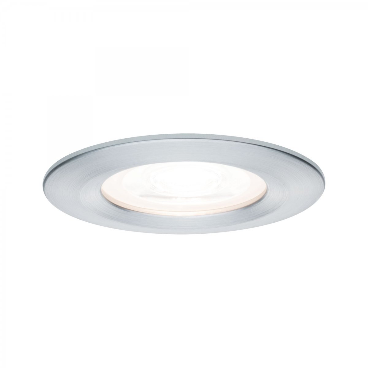 dimmbar 93479 Einbauleuchte rund LED No. 1er-Set Nova Lampen kaufen Leuchten GU10 & IP44 Paulmann Alu --> » online 6,5W