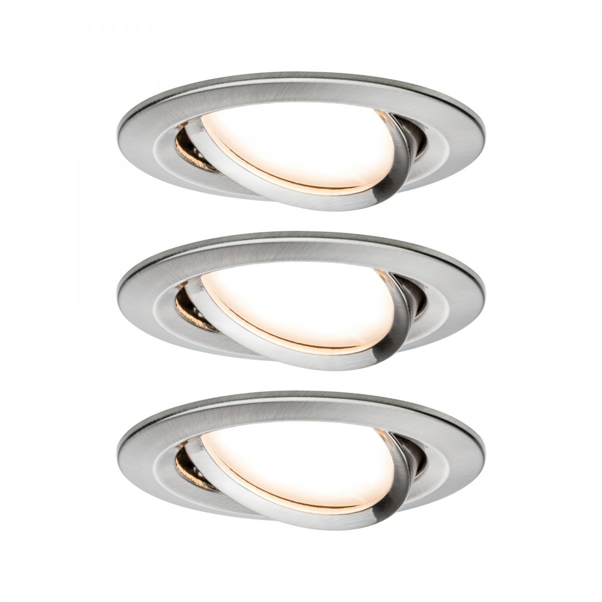 Paulmann No. 93483 Einbauleuchte rund Eisen 6W Nova dimmbar kaufen Lampen online im 3-Stufen LED Coin --> Leuchten 