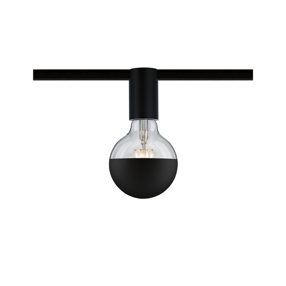 URail Paulmann Leuchten Ceiling Lampen Socket Spot 94975 Schwarz online dimmbar --> ohne No. & kaufen Leuchtmittel E27