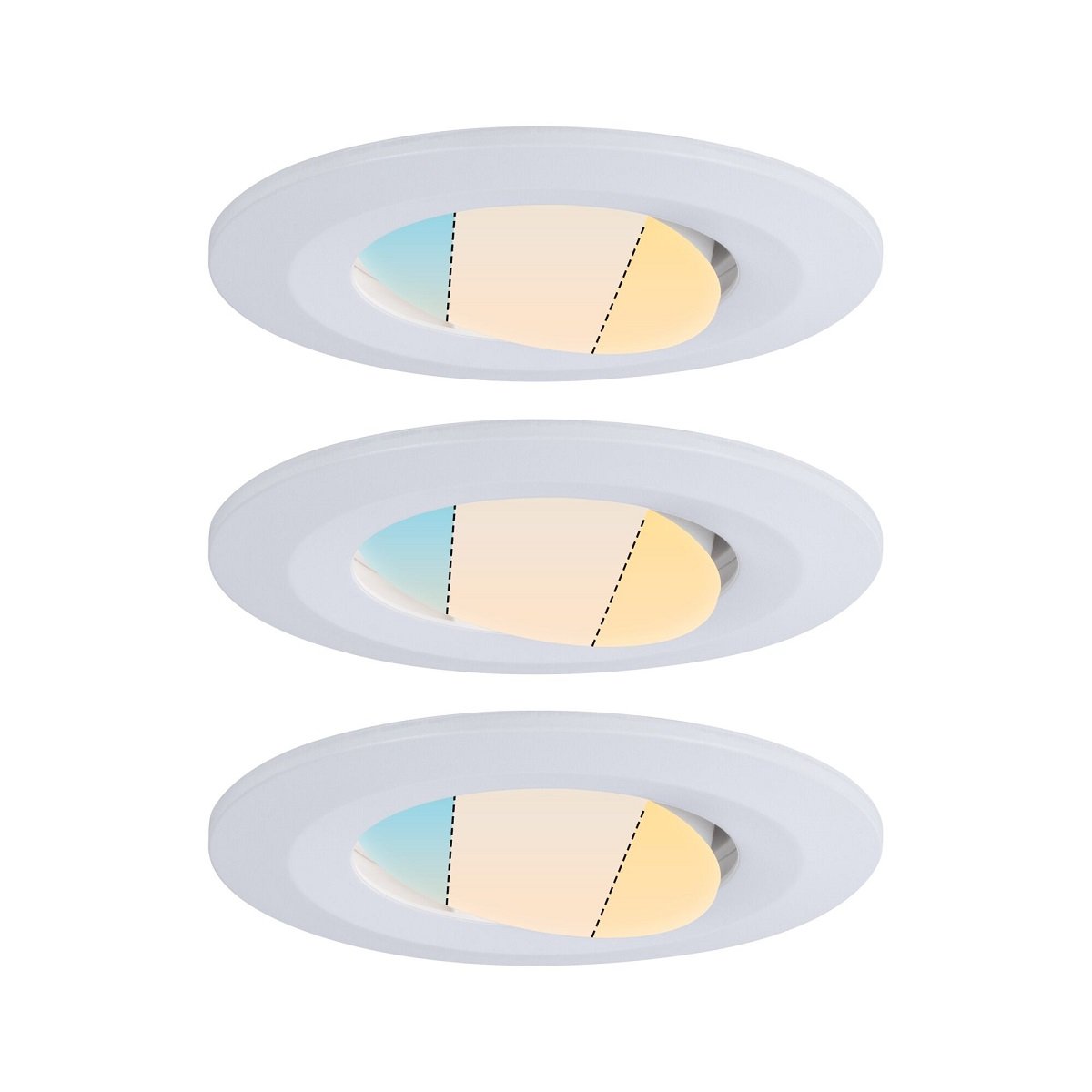LED & Calla --> online schwenkbar Einbauleuchten 3er-Set No. Paulmann matt kaufen Leuchten rund Weiß Lampen 99935 Set