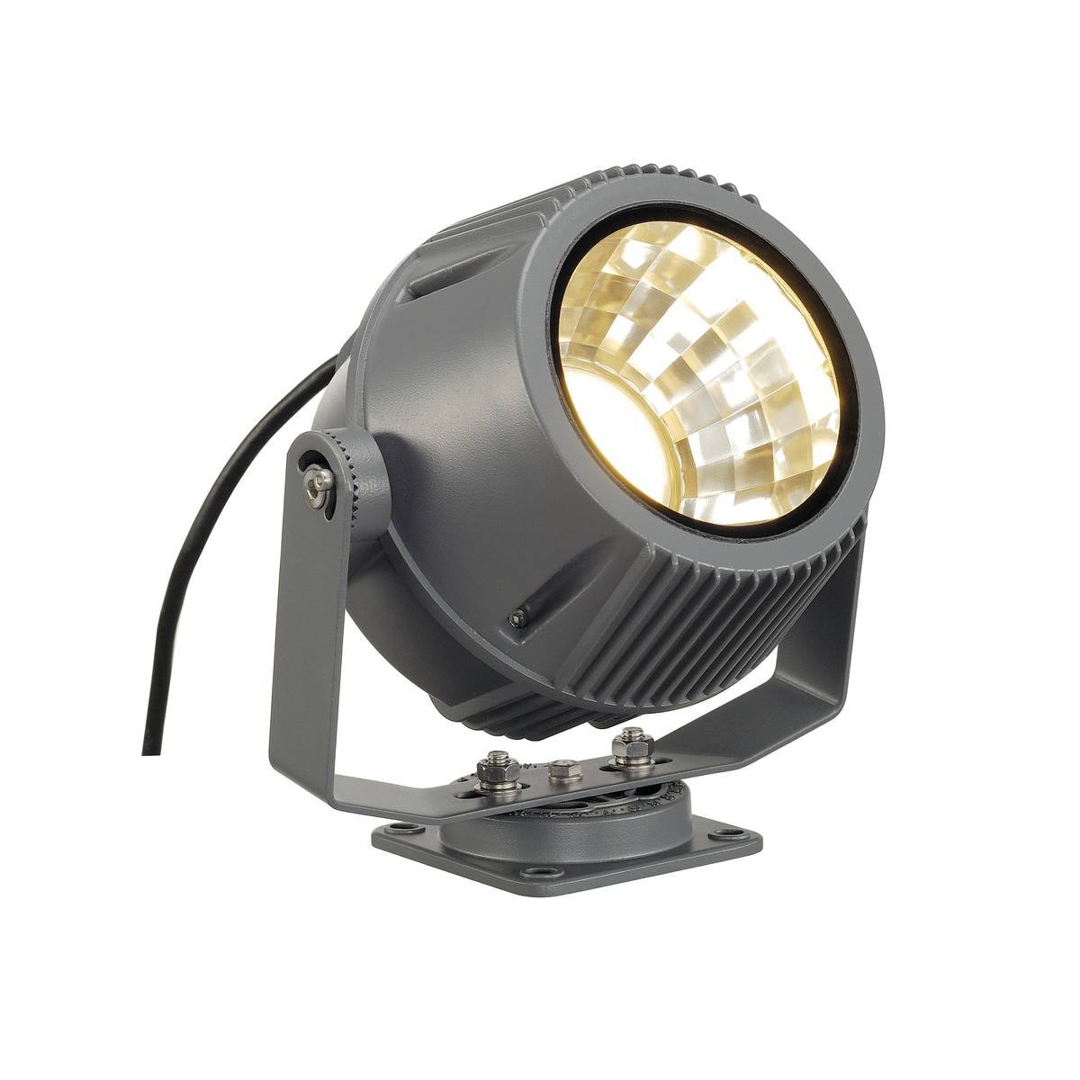 SLV No. 231072 FLAC BEAM LED Strahler steingrau mit Philips DLM ES Modul  1800lm 3000K --> Leuchten & Lampen online kaufe
